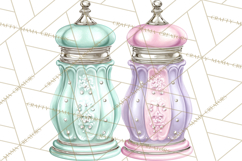 50s Retro Kitchen Clipart, Vintage 1950s Kitchen Appliances Product Image 5