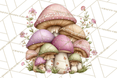 Fairy Gnome Forest Clipart PNG, Pastel Forest Gnomes Product Image 2