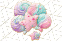 Birthday Cookies PNG, Birthday Cookie Clipart, Cute Sugar Product Image 5