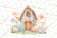 Baby Farm Animals Clipart PNG, Cute Spring Animals Product Image 5
