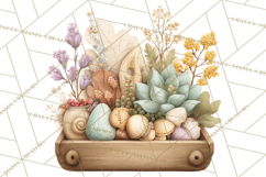 Spring Dark Academia Floral Botanical PNG Clipart Product Image 5