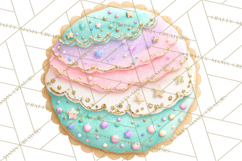 Birthday Cookies PNG, Birthday Cookie Clipart, Cute Sugar Product Image 5
