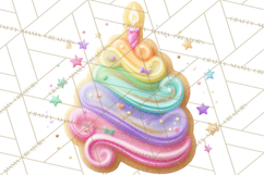 Birthday Cookies PNG, Birthday Cookie Clipart, Cute Sugar Product Image 2
