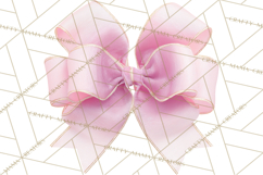 Bows Clipart, Girly Pastel Decorative Png, Layered Satin Product Image 2