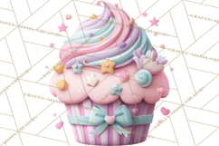 Easter Forest Animal Clipart, Cute Tea Party Woodland Png Product Image 4