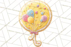 Birthday Cookies PNG, Birthday Cookie Clipart, Cute Sugar Product Image 5