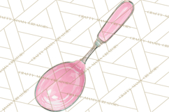 50s Retro Kitchen Clipart, Vintage 1950s Kitchen Appliances Product Image 3