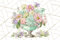 50s Retro Kitchen Clipart, Vintage 1950s Kitchen Appliances Product Image 5