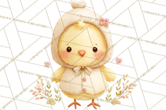 Baby Farm Animals Clipart PNG, Cute Spring Animals Product Image 2