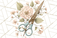 Spring Dark Academia Floral Botanical PNG Clipart Product Image 2