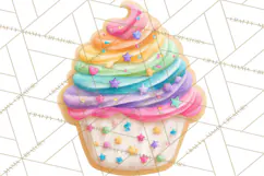 Birthday Cookies PNG, Birthday Cookie Clipart, Cute Sugar Product Image 5