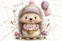 Easter Candy Animals Clipart PNG, Cute Pastel Critters Product Image 2