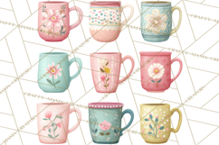 50s Retro Kitchen Clipart, Vintage 1950s Kitchen Appliances Product Image 2