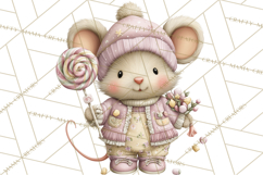 Easter Candy Animals Clipart PNG, Cute Pastel Critters Product Image 3