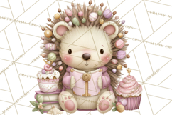 Easter Candy Animals Clipart PNG, Cute Pastel Critters Product Image 3