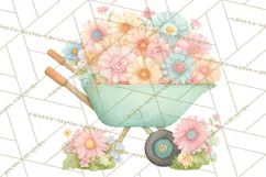 Baby Farm Animals Clipart PNG, Cute Spring Animals Product Image 3