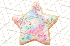 Birthday Cookies PNG, Birthday Cookie Clipart, Cute Sugar Product Image 5