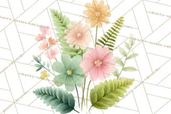 Baby Forest Animals Clipart PNG, Cute Spring Woodland Animal Product Image 3