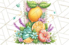 Summer Letters and Mail PNG, Summer Stationery Clipart Product Image 5