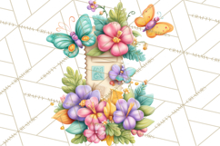 Summer Letters and Mail PNG, Summer Stationery Clipart Product Image 4