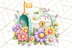Summer Letters and Mail PNG, Summer Stationery Clipart Product Image 4