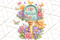 Summer Letters and Mail PNG, Summer Stationery Clipart Product Image 2