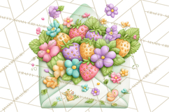 Summer Letters and Mail PNG, Summer Stationery Clipart Product Image 2