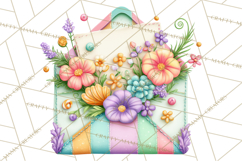 Summer Letters and Mail PNG, Summer Stationery Clipart Product Image 2