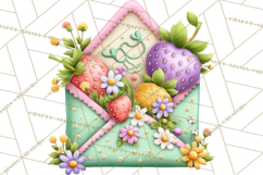 Summer Letters and Mail PNG, Summer Stationery Clipart Product Image 5