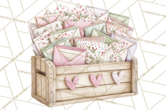 Valentine Gnome Clipart PNG, Gnome Girl Valentine Clip Art Product Image 4