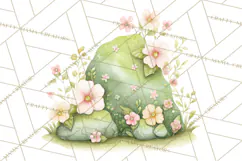 Baby Forest Animals Clipart PNG, Cute Spring Woodland Animal Product Image 4