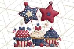 Patriotic Kids Clipart for 4th of July, USA Children PNG Product Image 4