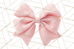 Bows Clipart, Girly Pastel Decorative Png, Layered Satin Product Image 4