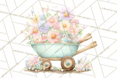Baby Farm Animals Clipart PNG, Cute Spring Animals Product Image 4
