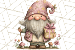 Easter Gnome Clipart, Cute Spring Gnomes PNG Product Image 3