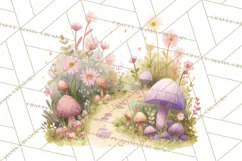 Baby Forest Animals Clipart PNG, Cute Spring Woodland Animal Product Image 4