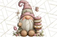 Easter Gnome Clipart, Cute Spring Gnomes PNG Product Image 4