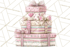 Valentine Gnome Clipart PNG, Gnome Girl Valentine Clip Art Product Image 5