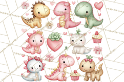 Dinosaur Dentist Clipart Cute Pediatric Dental PNG Product Image 2