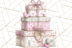 Valentine Gnome Clipart PNG, Gnome Girl Valentine Clip Art Product Image 3