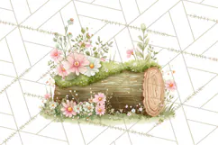 Baby Forest Animals Clipart PNG, Cute Spring Woodland Animal Product Image 3