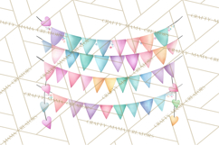 Dinosaur Birthday Clipart PNG, Watercolor Dino Birthday Product Image 4