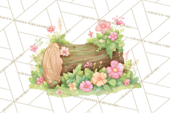 Baby Forest Animals Clipart PNG, Cute Spring Woodland Animal Product Image 2