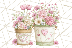 Valentine Gnome Clipart PNG, Gnome Girl Valentine Clip Art Product Image 2