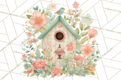 Baby Forest Animals Clipart PNG, Cute Spring Woodland Animal Product Image 3