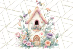 Baby Forest Animals Clipart PNG, Cute Spring Woodland Animal Product Image 4