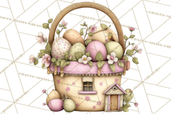 Easter Gnome Clipart, Cute Spring Gnomes PNG Product Image 5