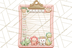 Dinosaur Dentist Clipart Cute Pediatric Dental PNG Product Image 3