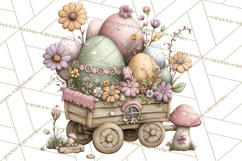 Easter Gnome Clipart, Cute Spring Gnomes PNG Product Image 5