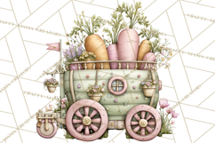 Easter Gnome Clipart, Cute Spring Gnomes PNG Product Image 2